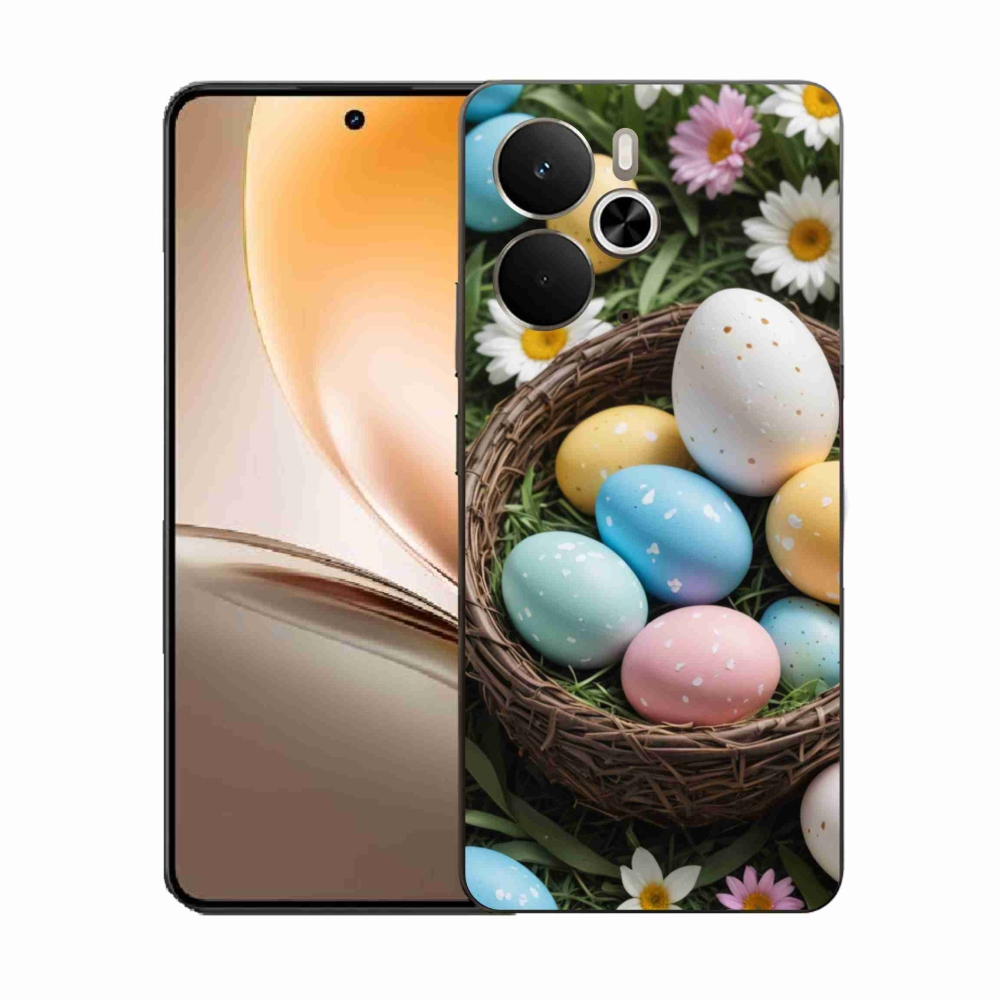 Gelový kryt mmCase na Realme 14T 5G/14 5G - velikonoční vajíčka 2