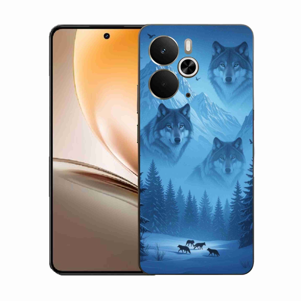 Gelový kryt mmCase na Realme 14T 5G/14 5G - vlčí smečka