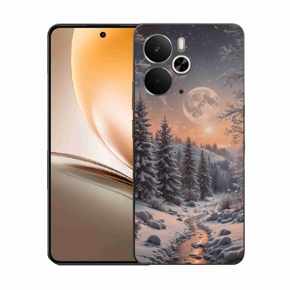Gelový kryt mmCase na Realme 14T 5G/14 5G - zimní krajina 2