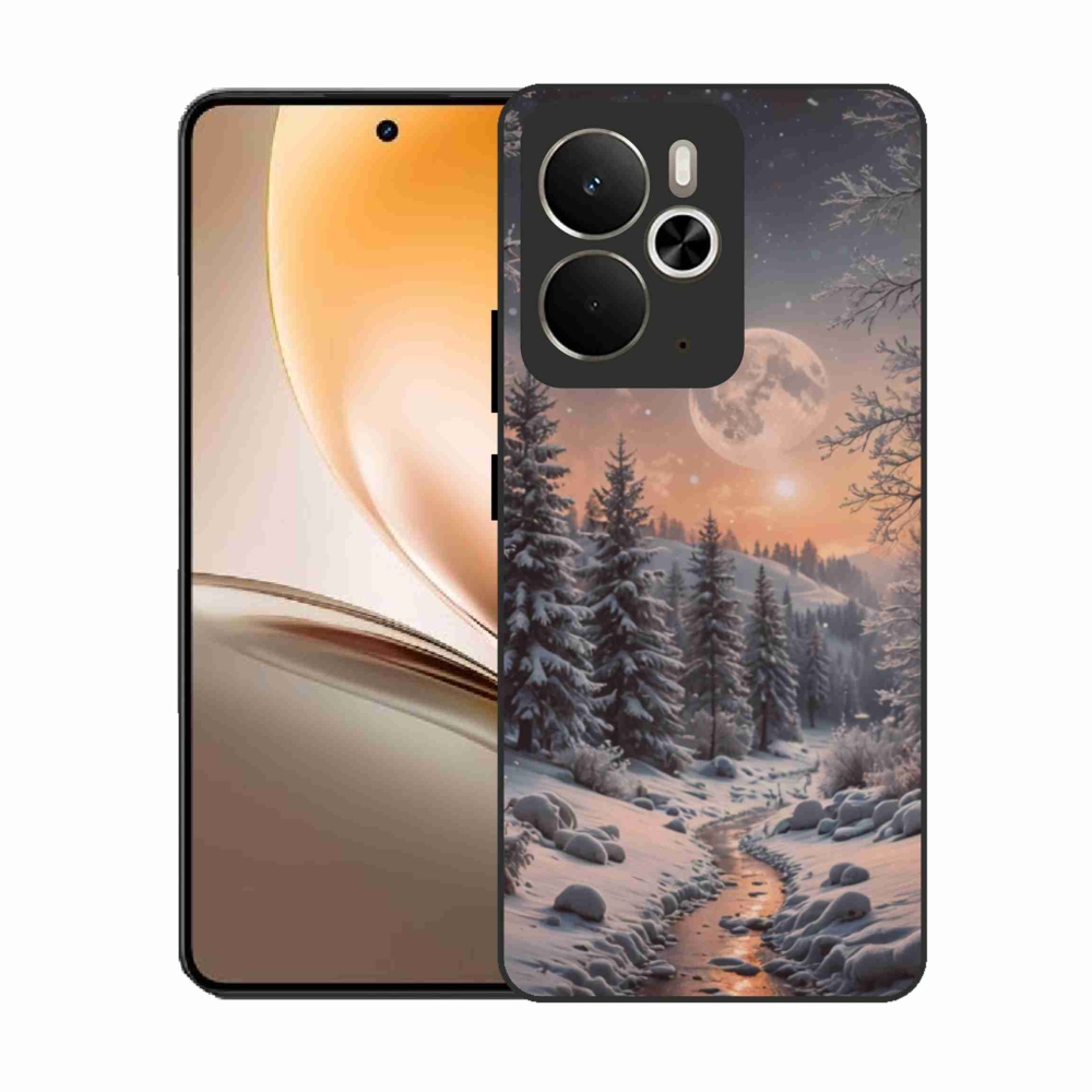 Gelový kryt mmCase na Realme 14T 5G/14 5G - zimní krajina 2