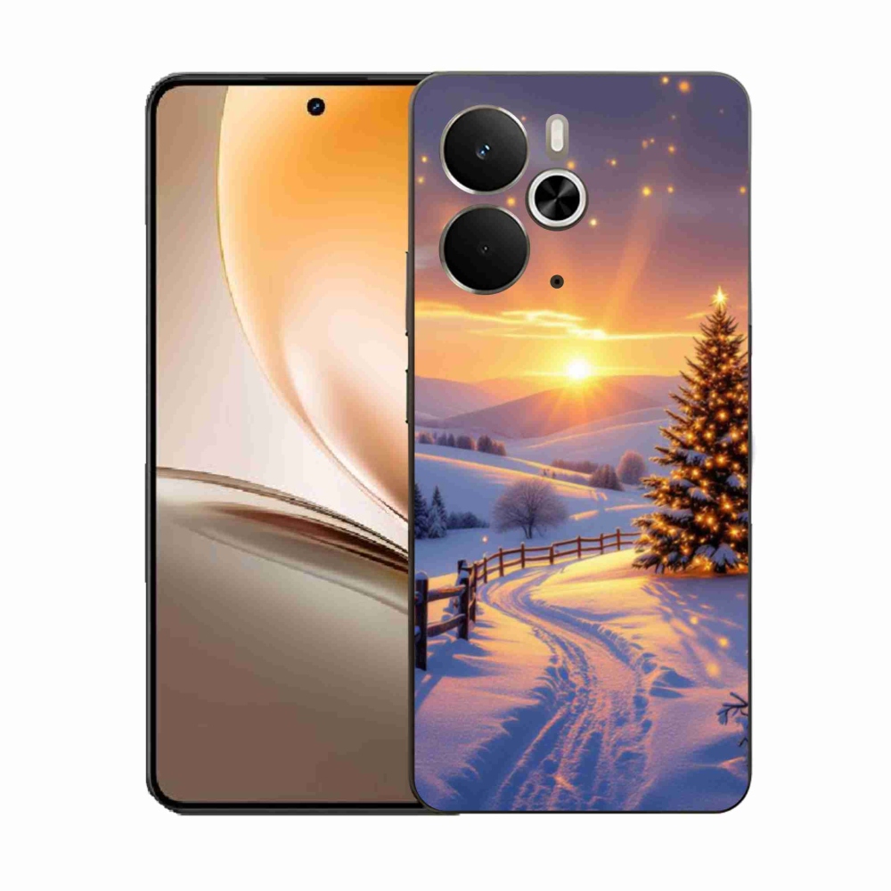 Gelový kryt mmCase na Realme 14T 5G/14 5G - zimní krajina