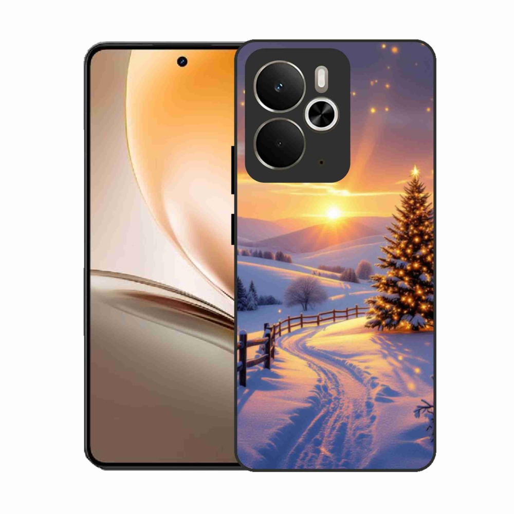 Gelový kryt mmCase na Realme 14T 5G/14 5G - zimní krajina