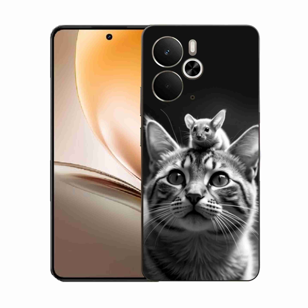 Gelový kryt mmCase na Realme 14T 5G/14 5G - zvířecí přátelství 2