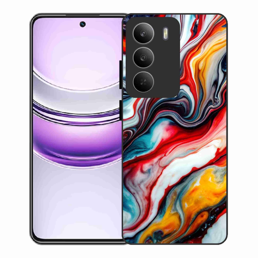 Gelový kryt mmCase na Realme 14x 5G - abstraktní motiv 35