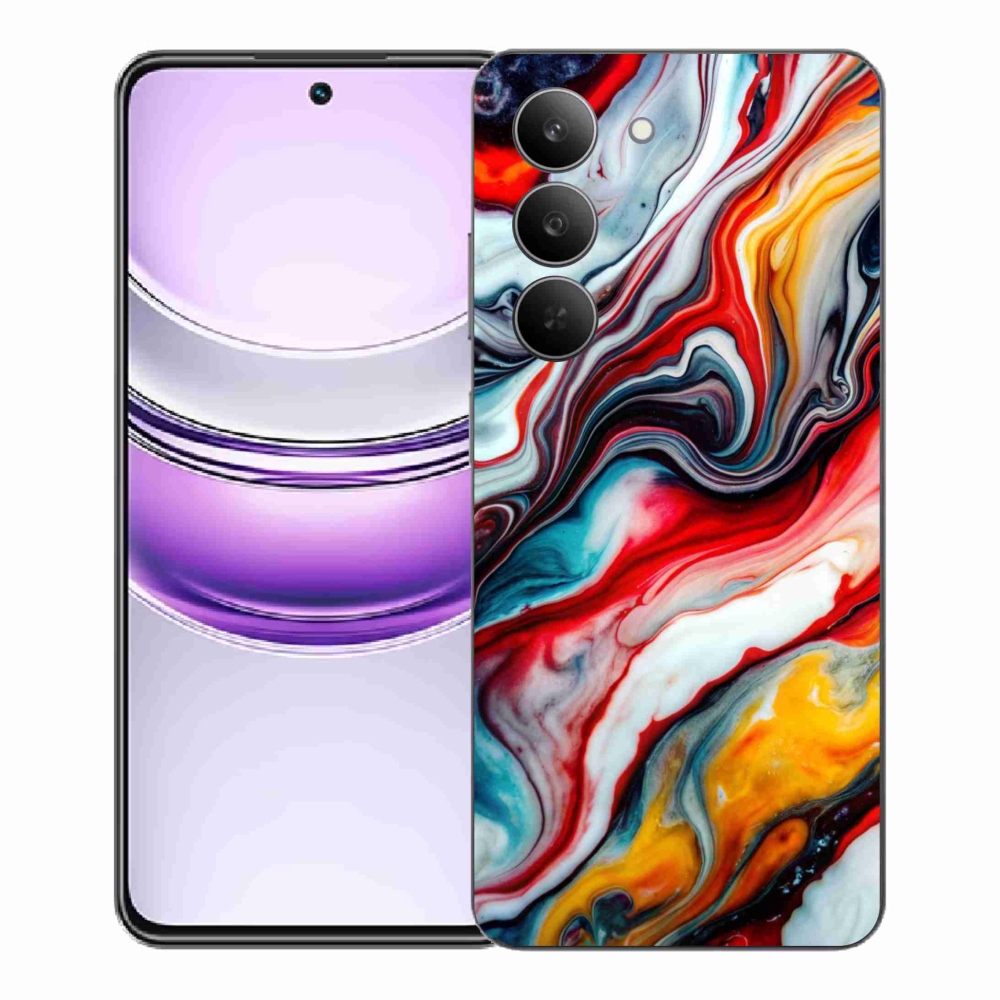 Gelový kryt mmCase na Realme 14x 5G - abstraktní motiv 35