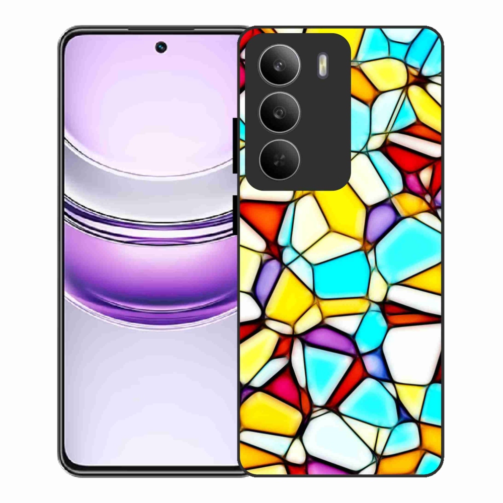 Gelový kryt mmCase na Realme 14x 5G - abstraktní motiv 40