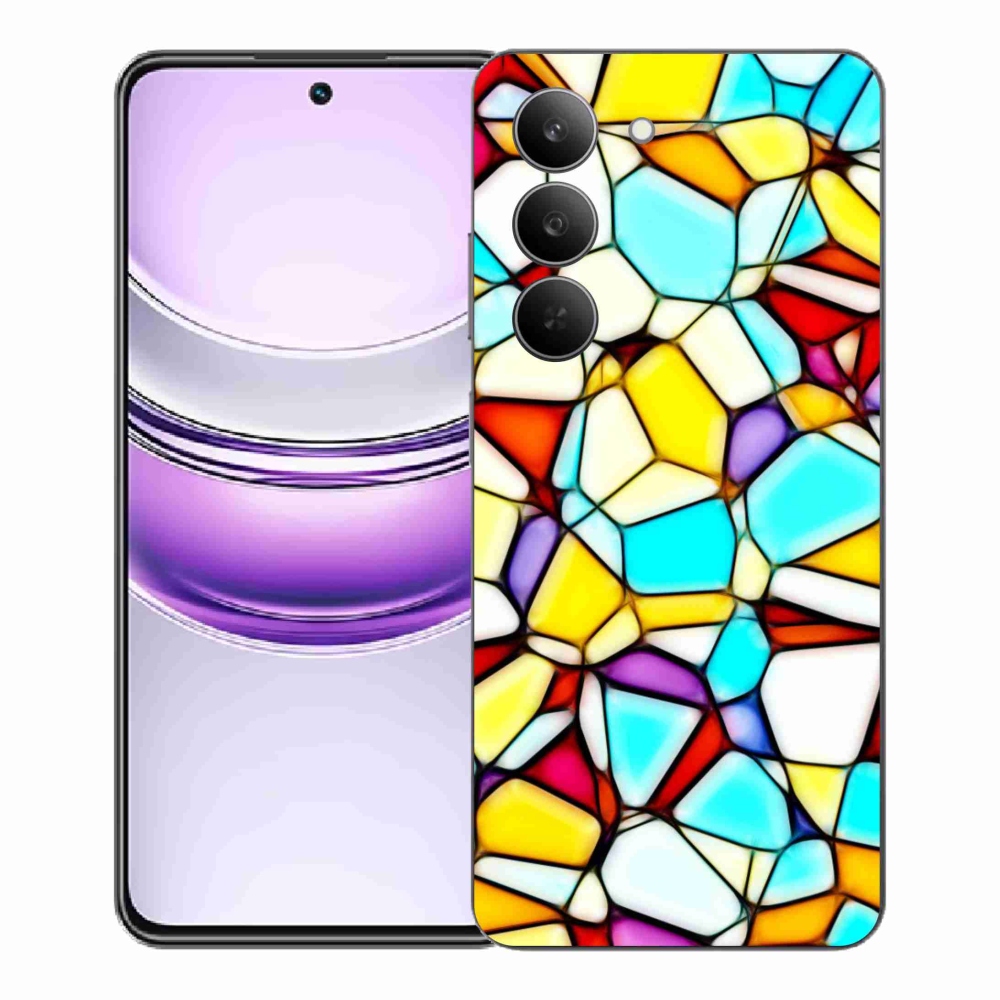 Gelový kryt mmCase na Realme 14x 5G - abstraktní motiv 40