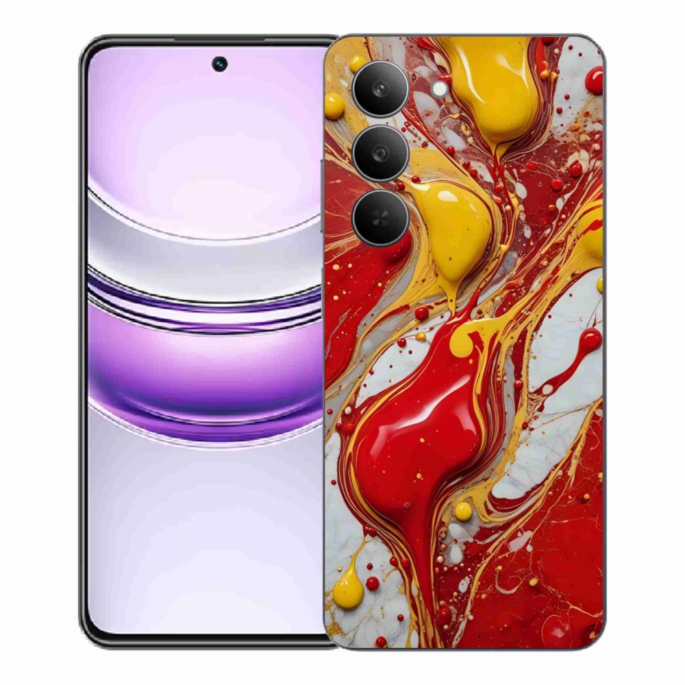 Gelový kryt mmCase na Realme 14x 5G - abstraktní motiv 42