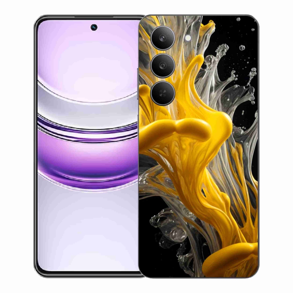 Gelový kryt mmCase na Realme 14x 5G - abstraktní motiv 48