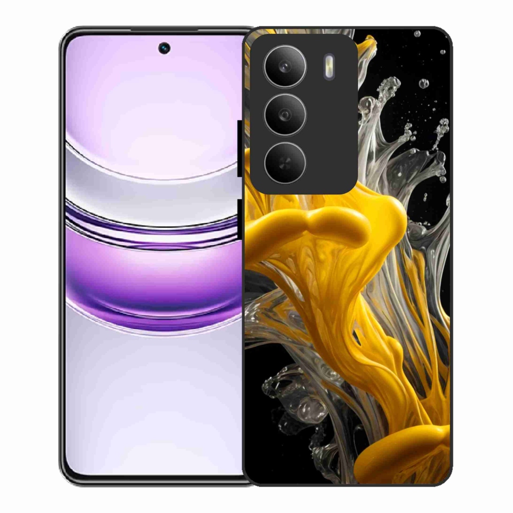 Gelový kryt mmCase na Realme 14x 5G - abstraktní motiv 48