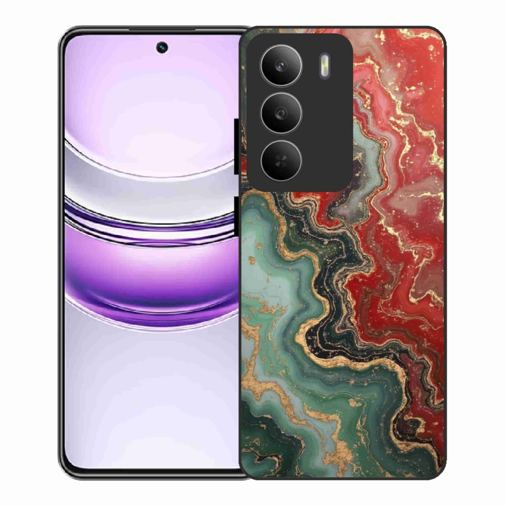 Gelový kryt mmCase na Realme 14x 5G - abstraktní motiv 55
