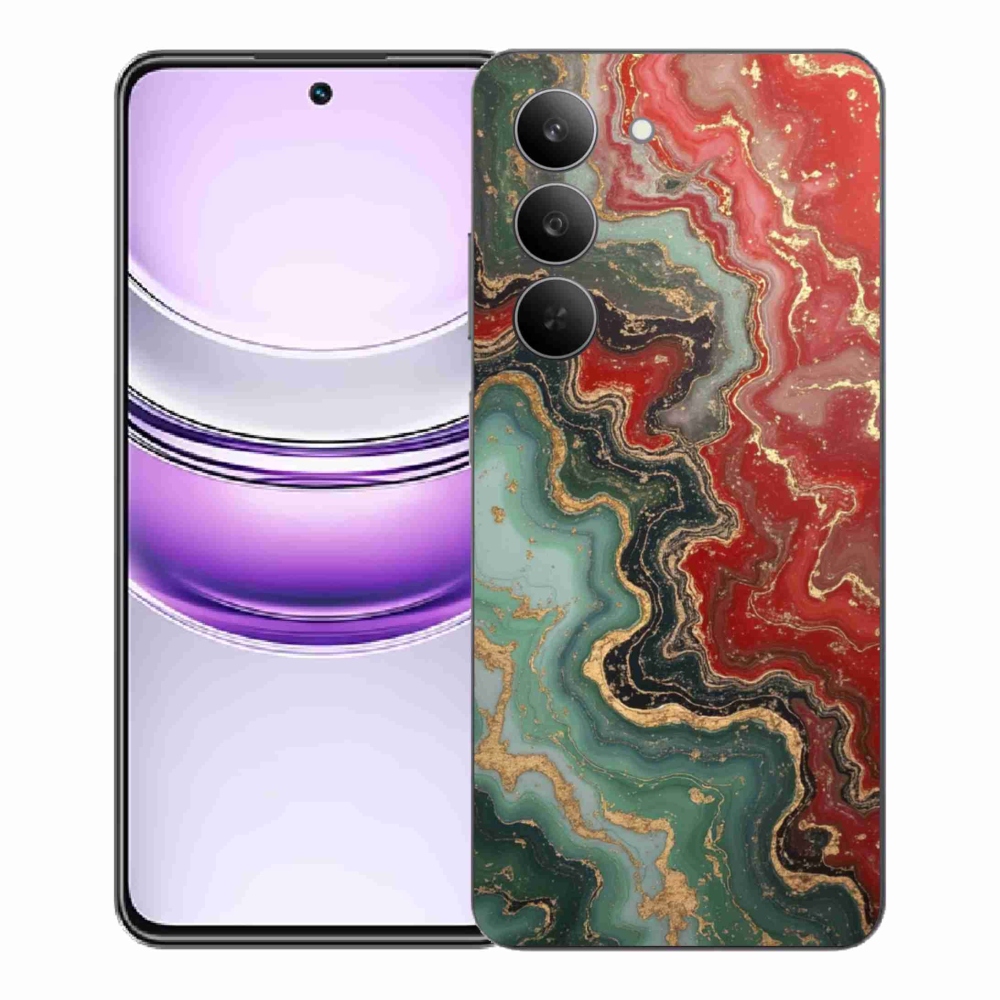 Gelový kryt mmCase na Realme 14x 5G - abstraktní motiv 55