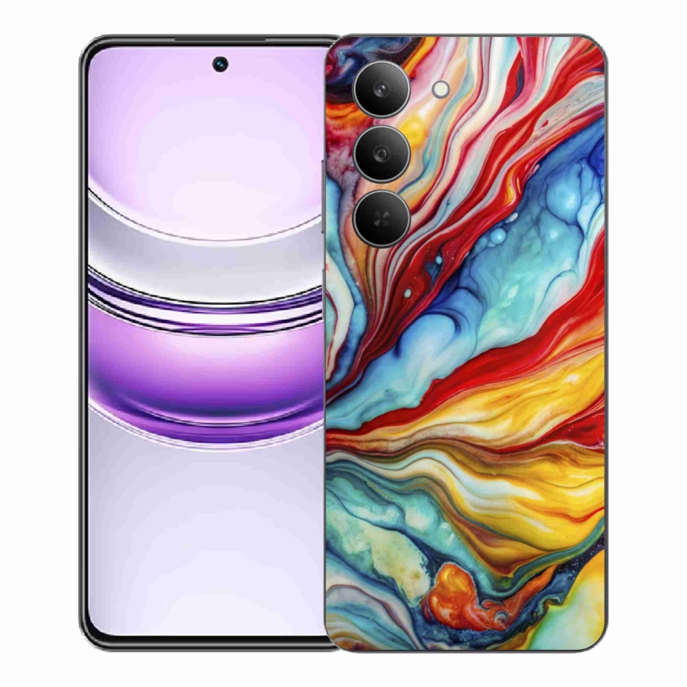 Gelový kryt mmCase na Realme 14x 5G - abstraktní motiv 58