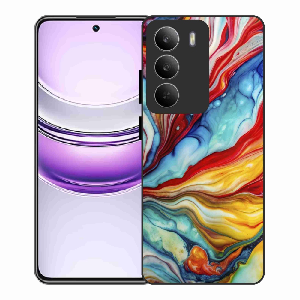 Gelový kryt mmCase na Realme 14x 5G - abstraktní motiv 58