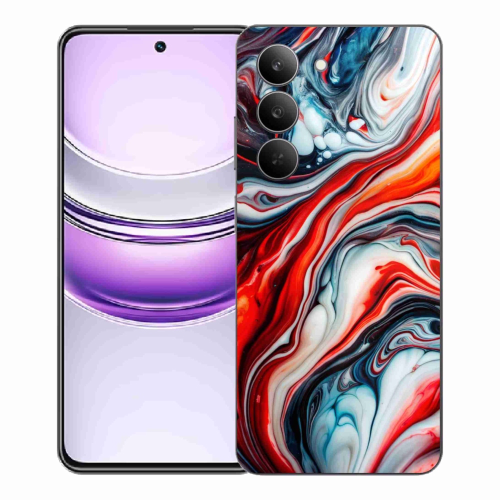 Gelový kryt mmCase na Realme 14x 5G - abstraktní motiv 63