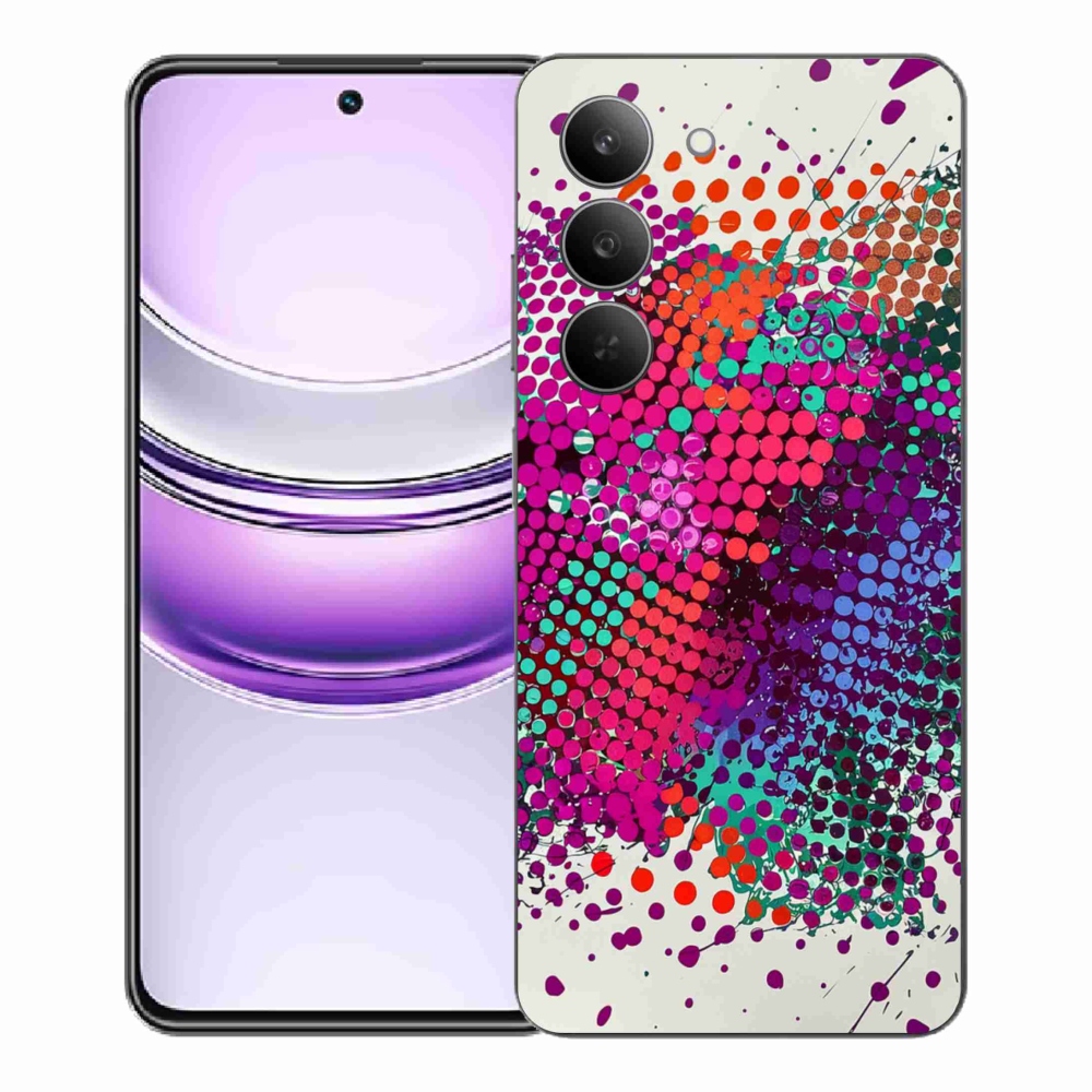 Gelový kryt mmCase na Realme 14x 5G - abstraktní motiv 65