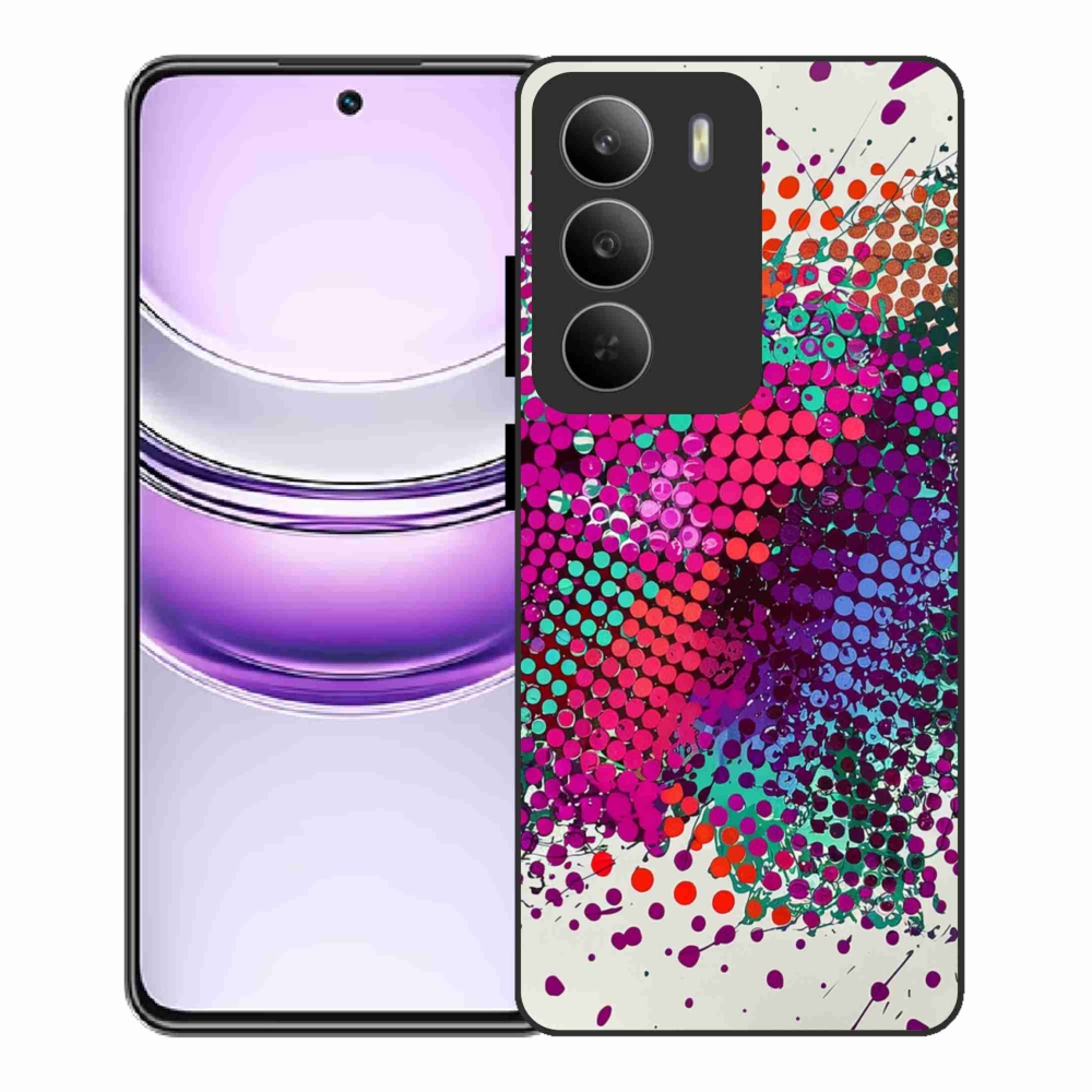 Gelový kryt mmCase na Realme 14x 5G - abstraktní motiv 65