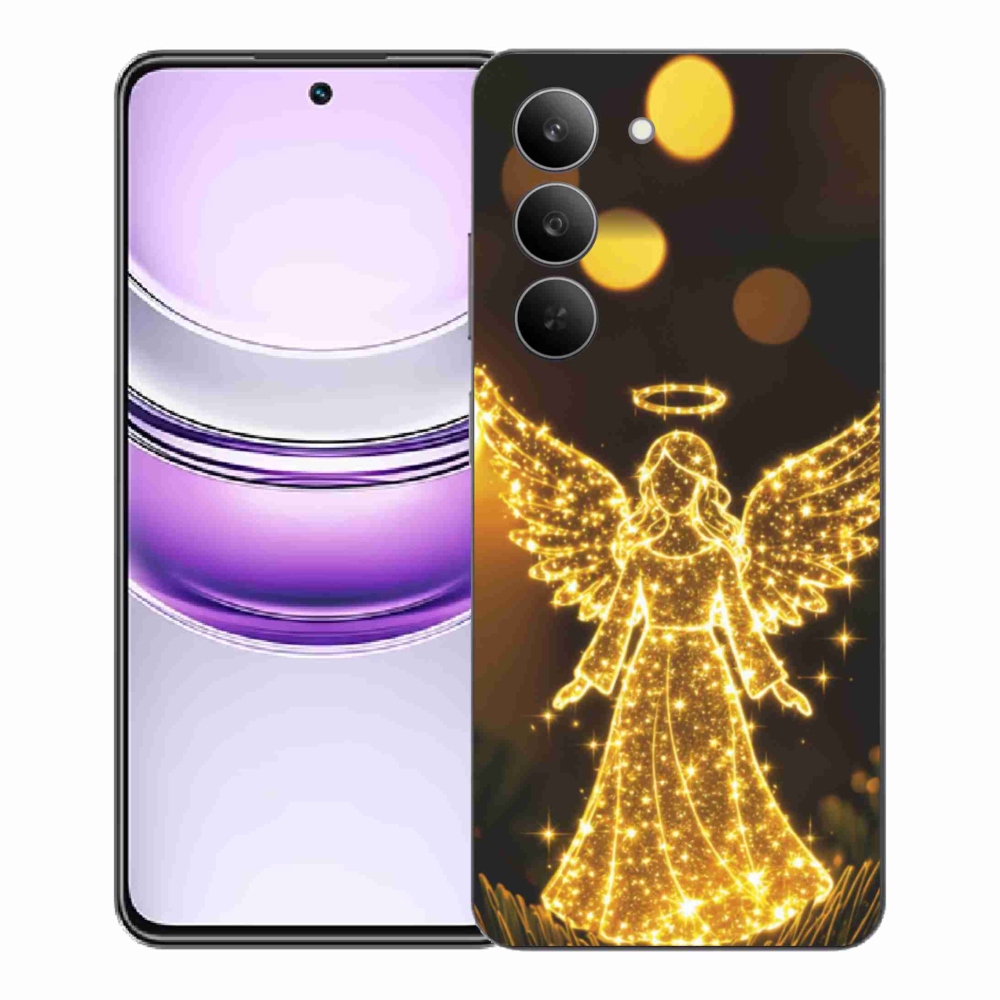 Gelový kryt mmCase na Realme 14x 5G - anděl