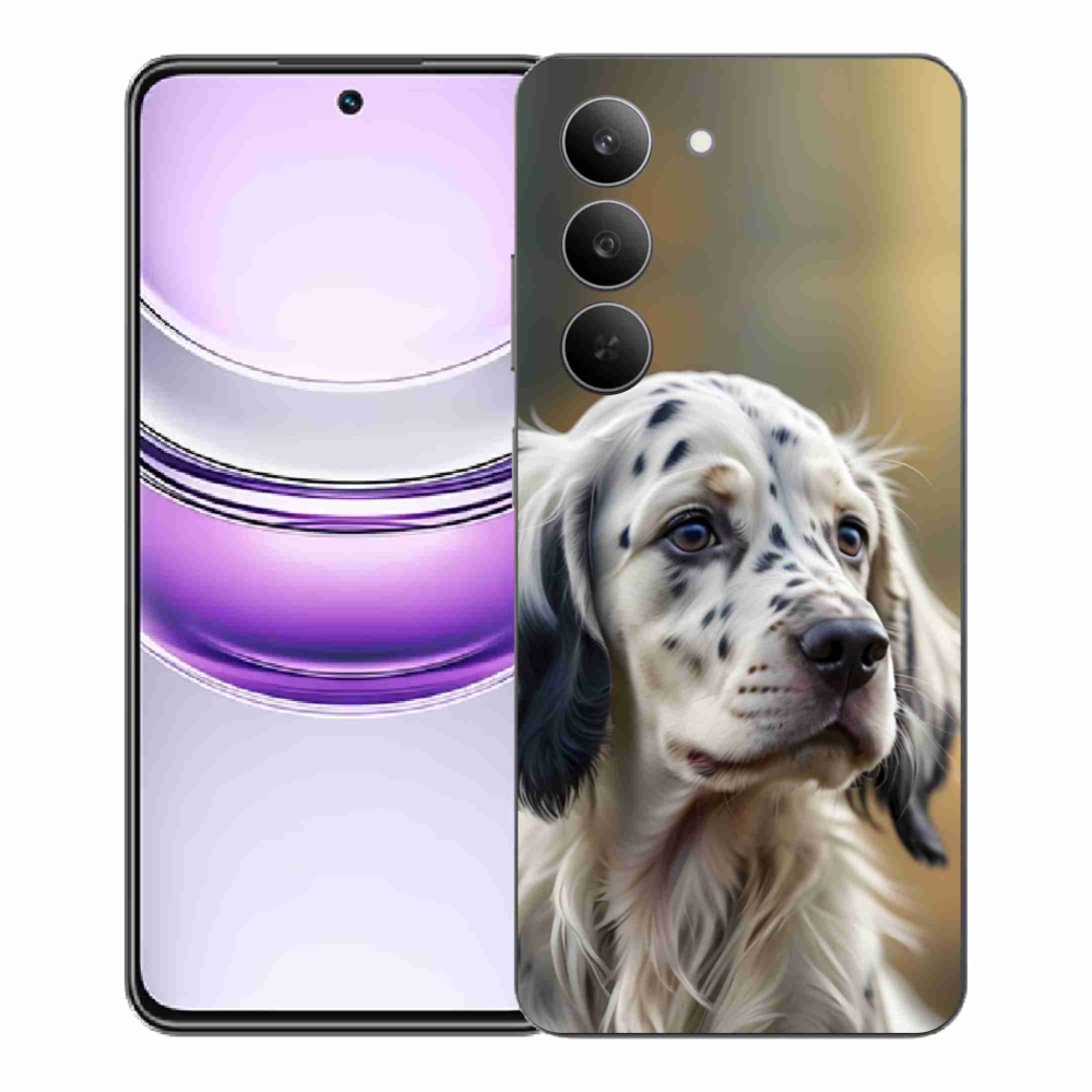 Gelový kryt mmCase na Realme 14x 5G - anglický setr