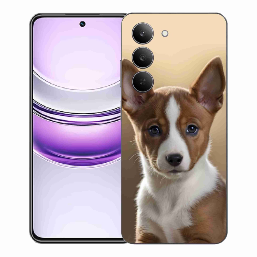 Gelový kryt mmCase na Realme 14x 5G - basenji