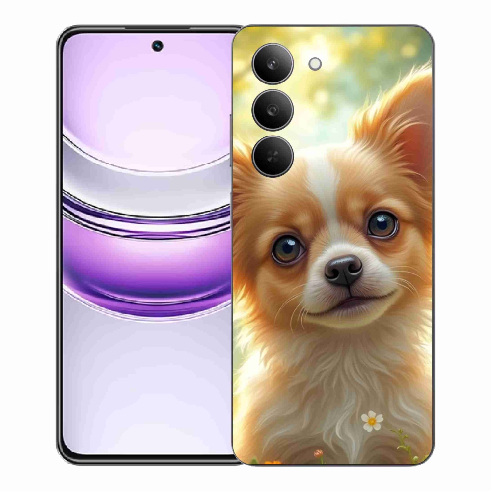 Gelový kryt mmCase na Realme 14x 5G - čivava 5