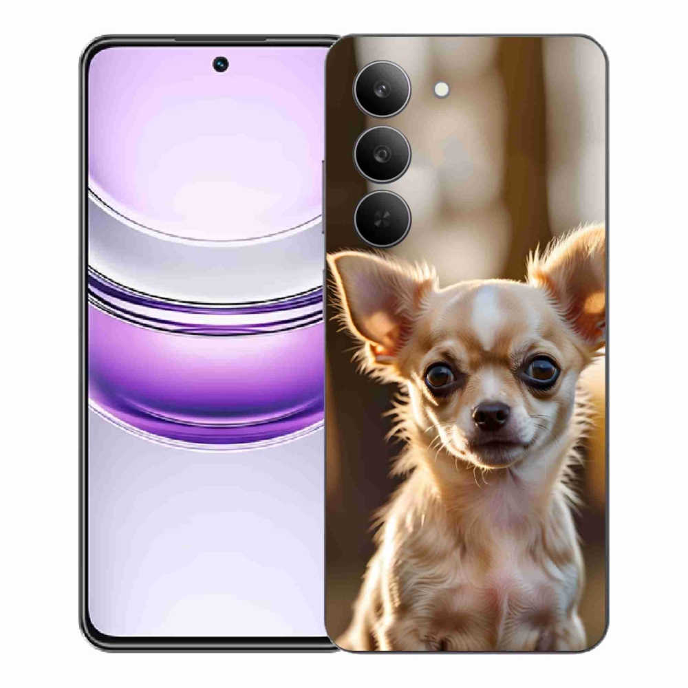 Gelový kryt mmCase na Realme 14x 5G - čivava 6