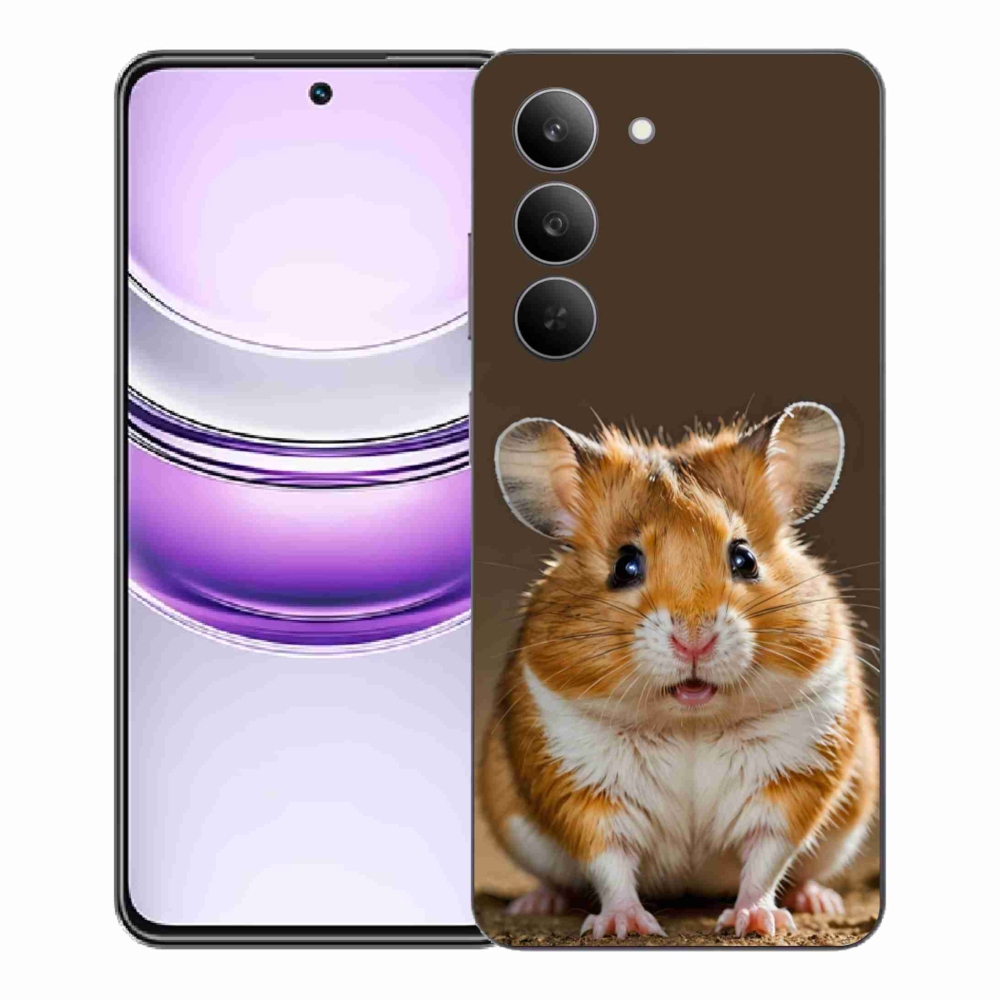 Gelový kryt mmCase na Realme 14x 5G - křeček