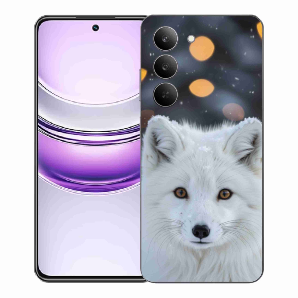 Gelový kryt mmCase na Realme 14x 5G - liška polární