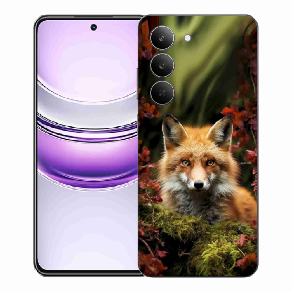 Gelový kryt mmCase na Realme 14x 5G - liška v lese