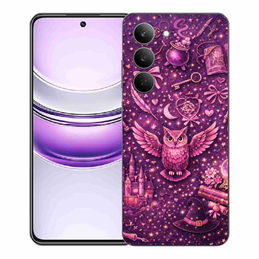 Gelový kryt mmCase na Realme 14x 5G - magický svět