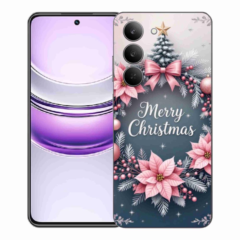 Gelový kryt mmCase na Realme 14x 5G - merry christmas