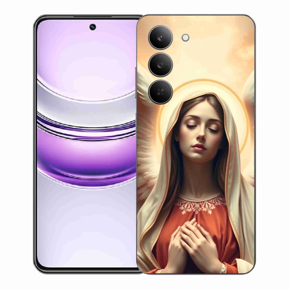 Gelový kryt mmCase na Realme 14x 5G - náboženský motiv
