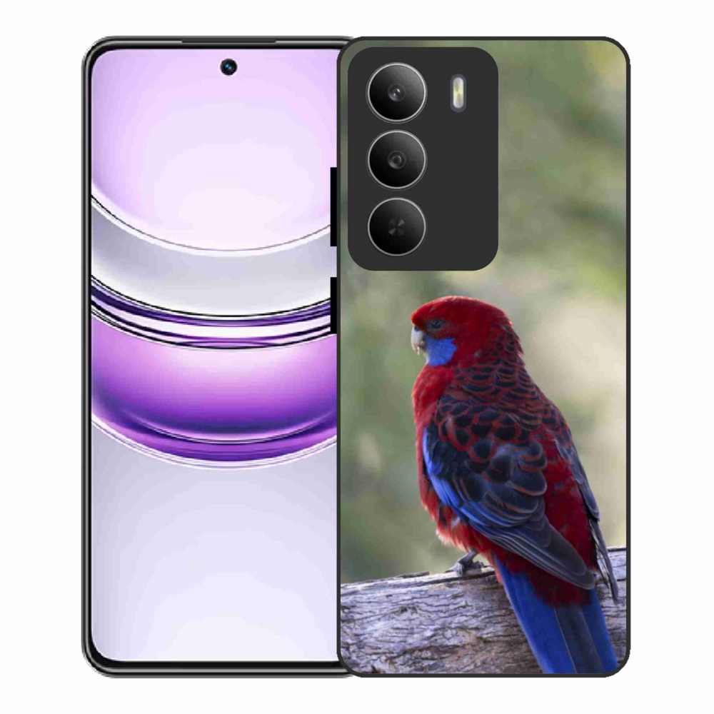 Gelový kryt mmCase na Realme 14x 5G - papoušek rosela