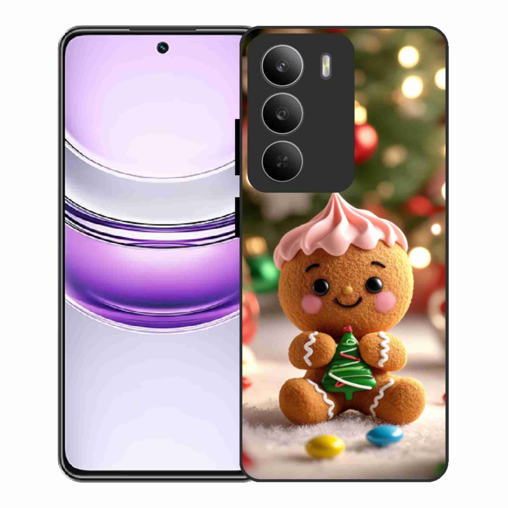 Gelový kryt mmCase na Realme 14x 5G - perníček