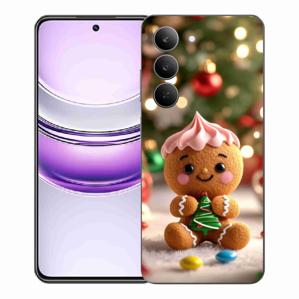 Gelový kryt mmCase na Realme 14x 5G - perníček