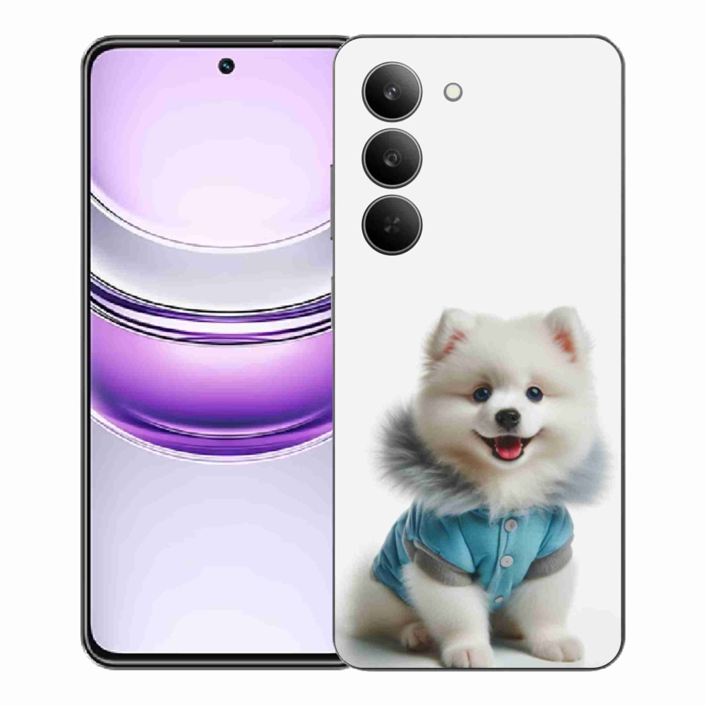 Gelový kryt mmCase na Realme 14x 5G - pomeranian