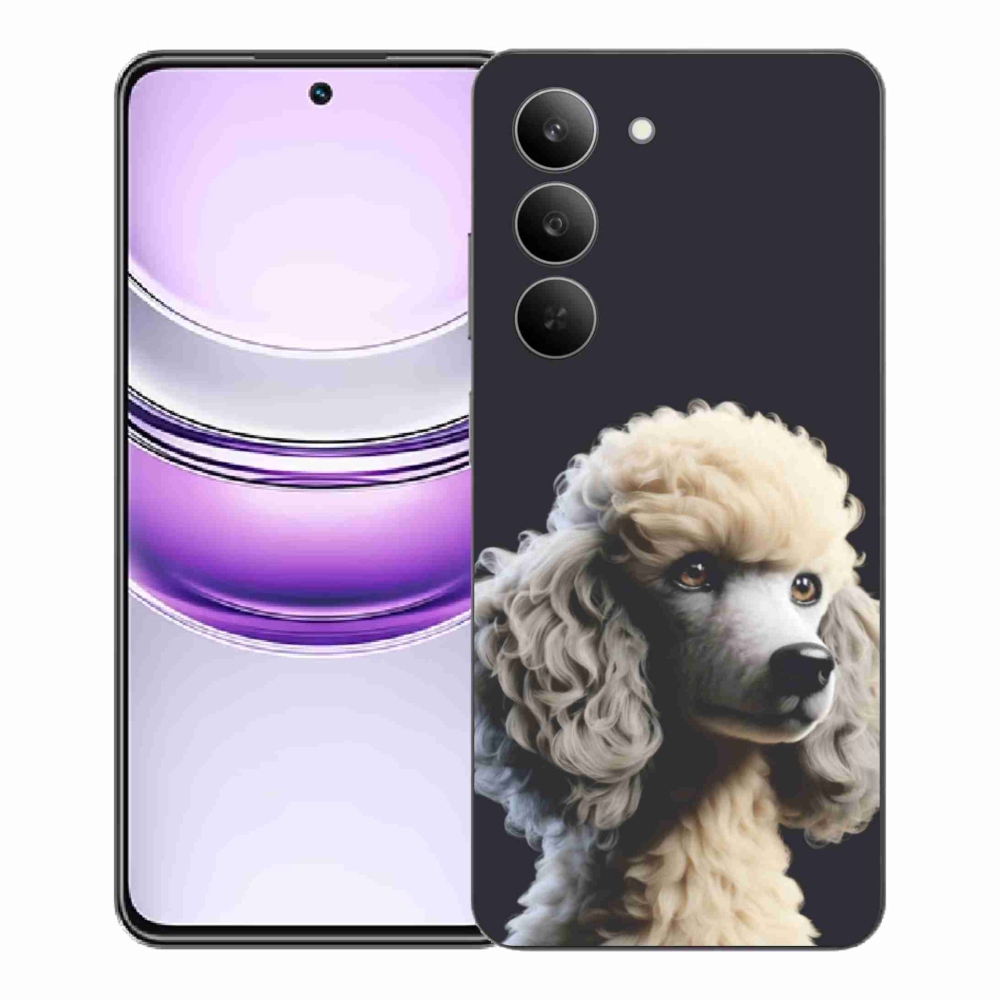 Gelový kryt mmCase na Realme 14x 5G - pudl