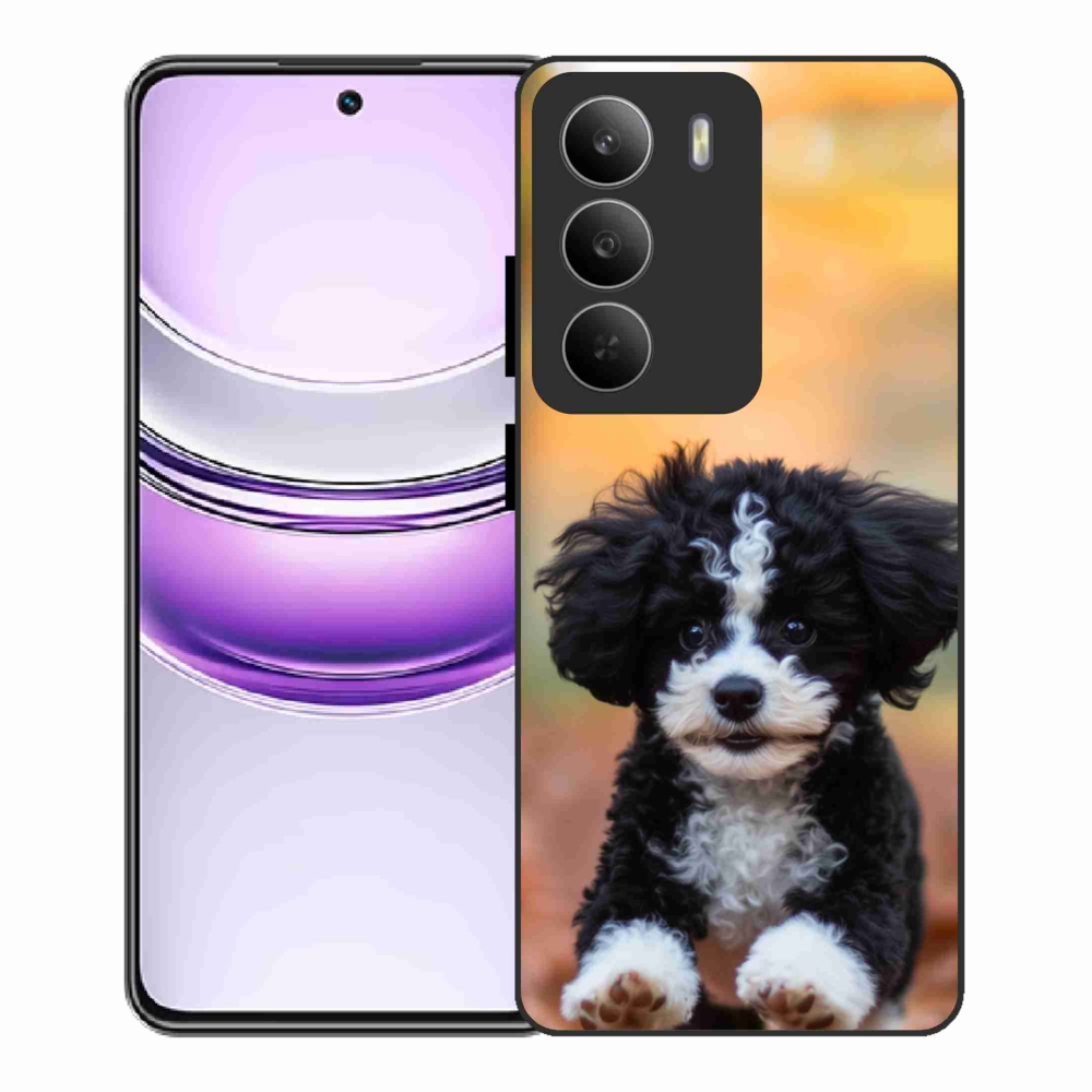 Gelový kryt mmCase na Realme 14x 5G - roztomilé štěně 2