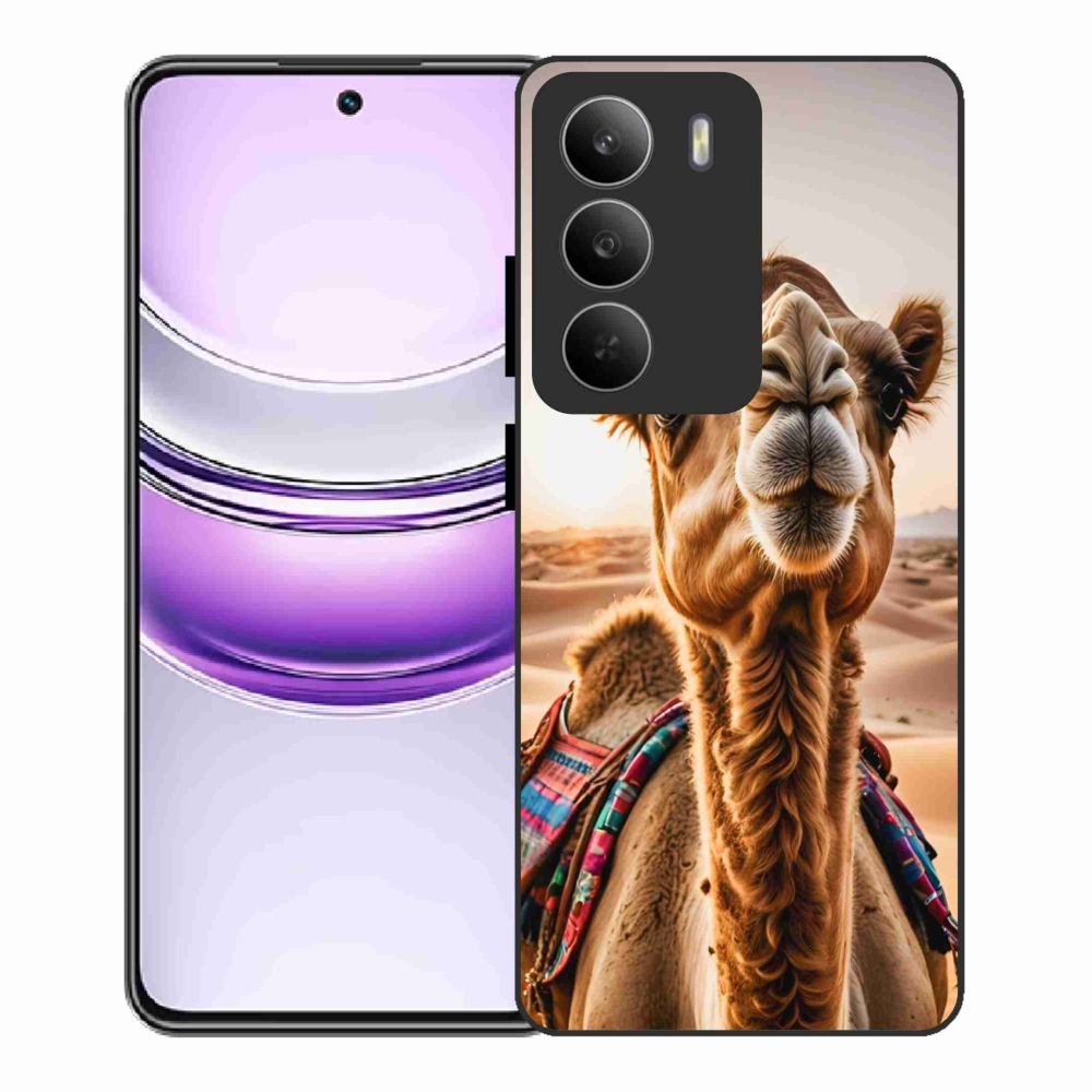 Gelový kryt mmCase na Realme 14x 5G - velbloud