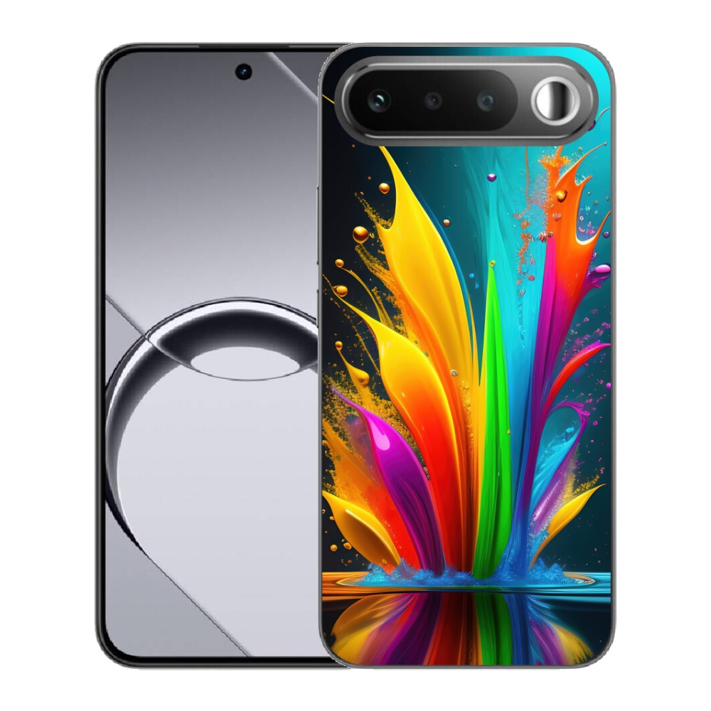 Gelový kryt mmCase na Realme 16 5G - abstraktní motiv 1