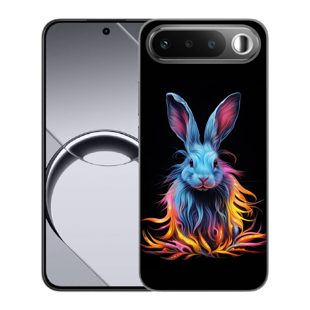 Gelový kryt mmCase na Realme 16 5G - abstraktní zajíc