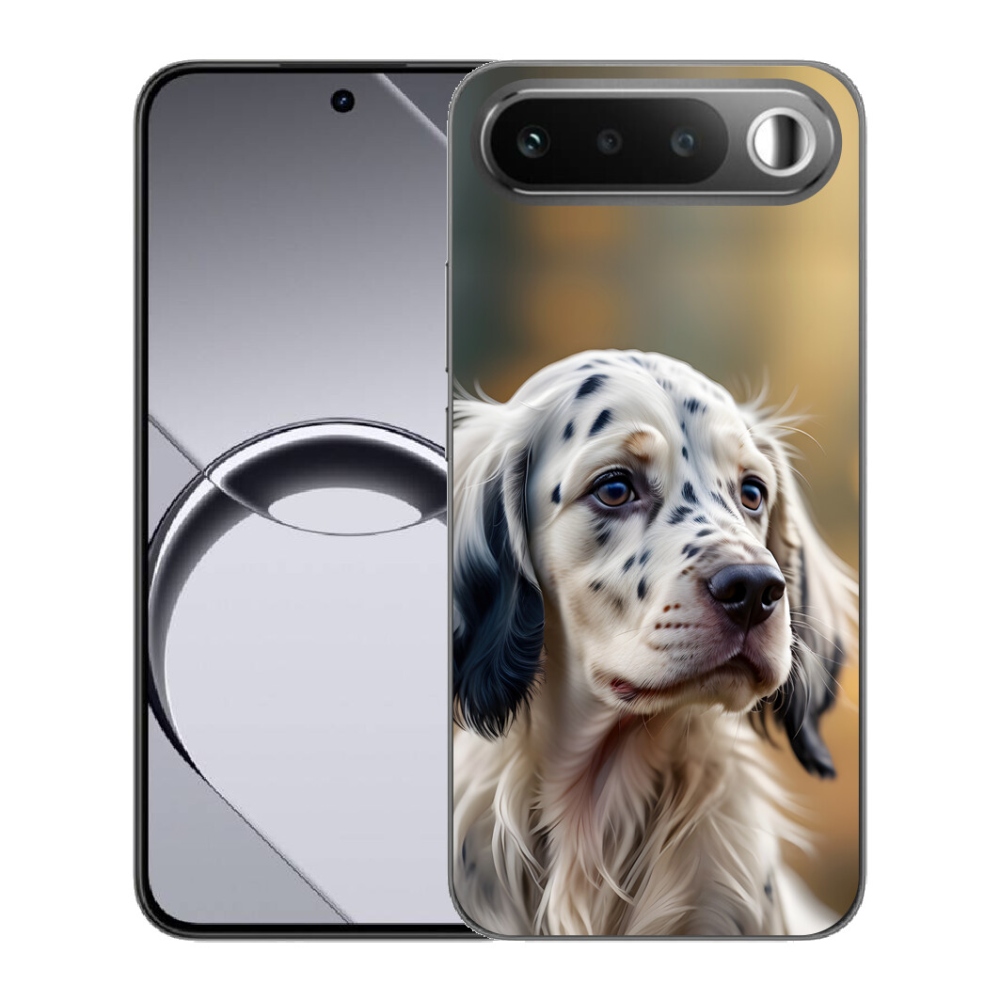 Gelový kryt mmCase na Realme 16 5G - anglický setr