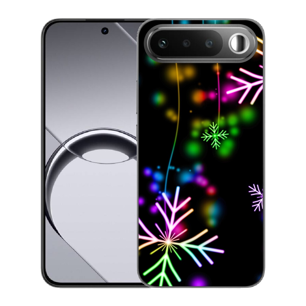 Gelový kryt mmCase na Realme 16 5G - barevné vločky