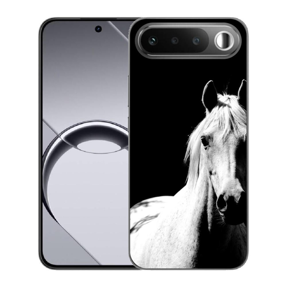Gelový kryt mmCase na Realme 16 5G - bílý kůň 5