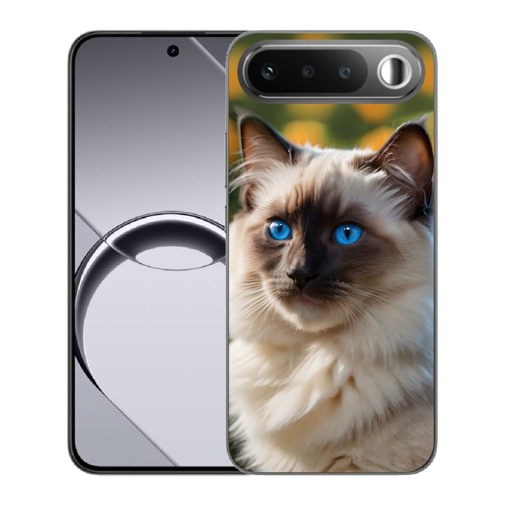 Gelový kryt mmCase na Realme 16 5G - bílý ragdoll