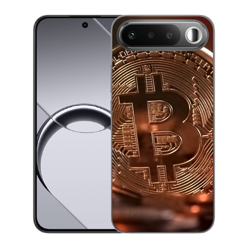 Gelový kryt mmCase na Realme 16 5G - bitcoin