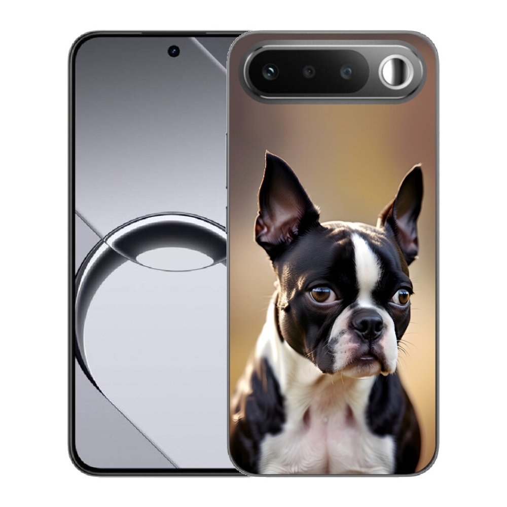 Gelový kryt mmCase na Realme 16 5G - bostonský teriér