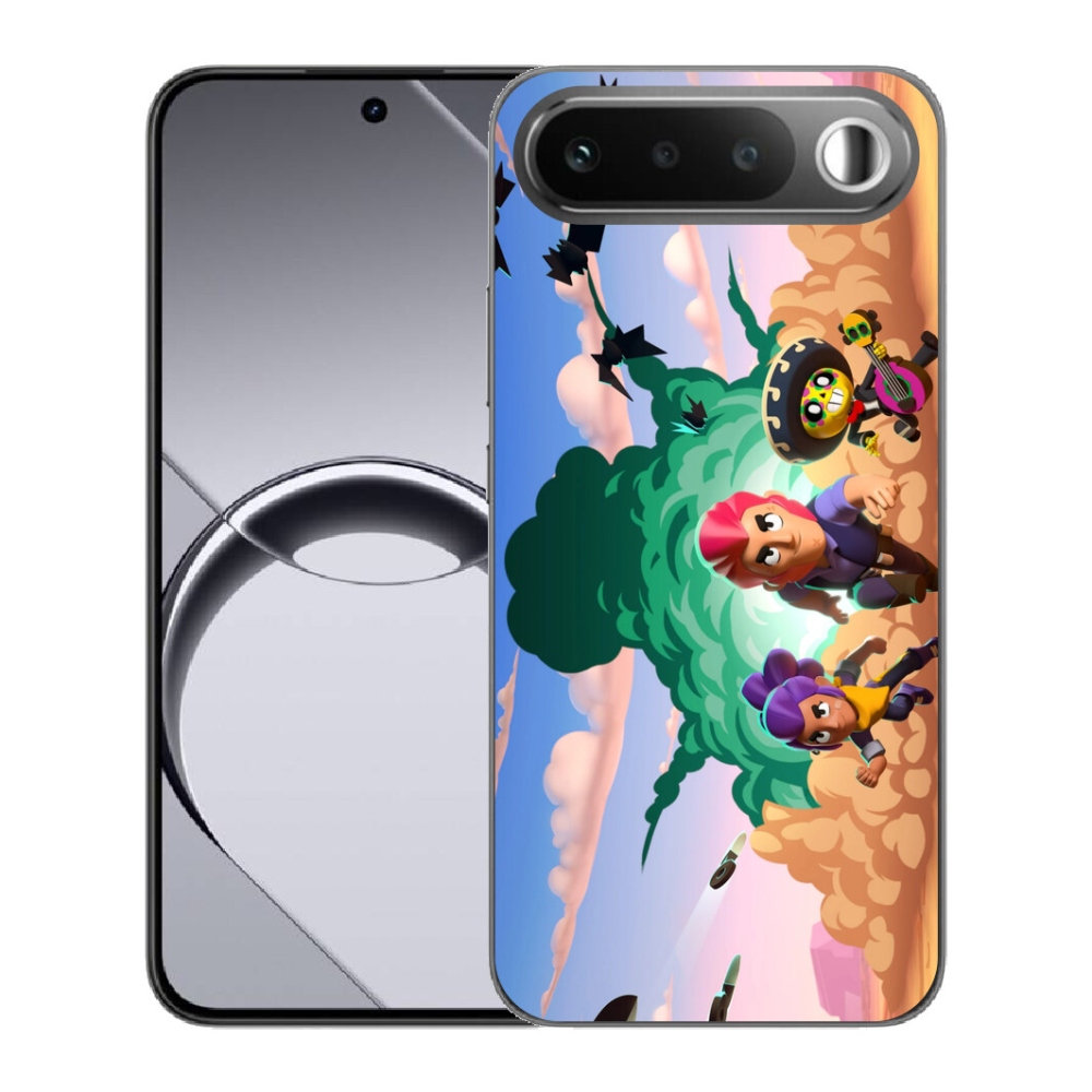 Gelový kryt mmCase na Realme 16 5G - brawl stars