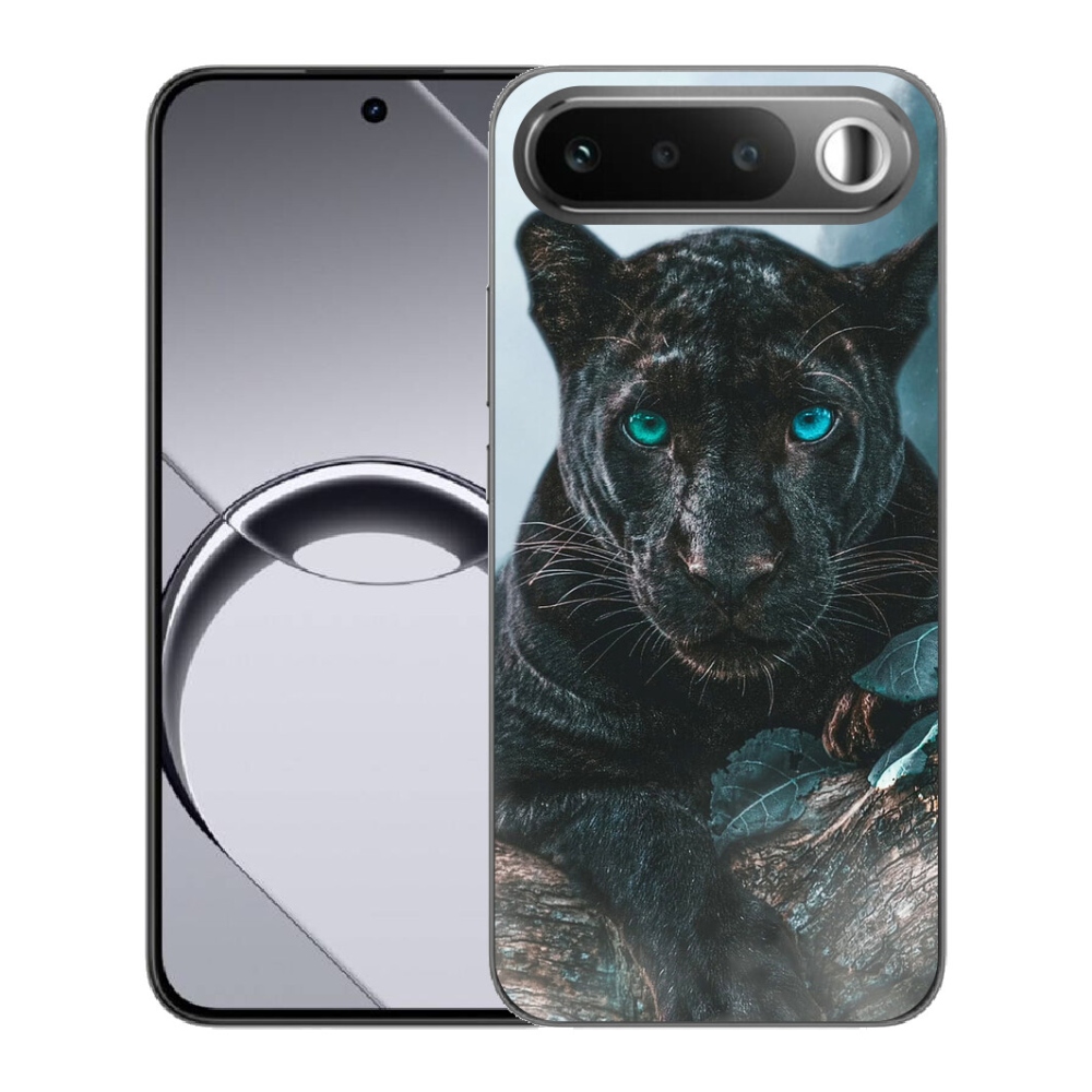 Gelový kryt mmCase na Realme 16 5G - černý panter