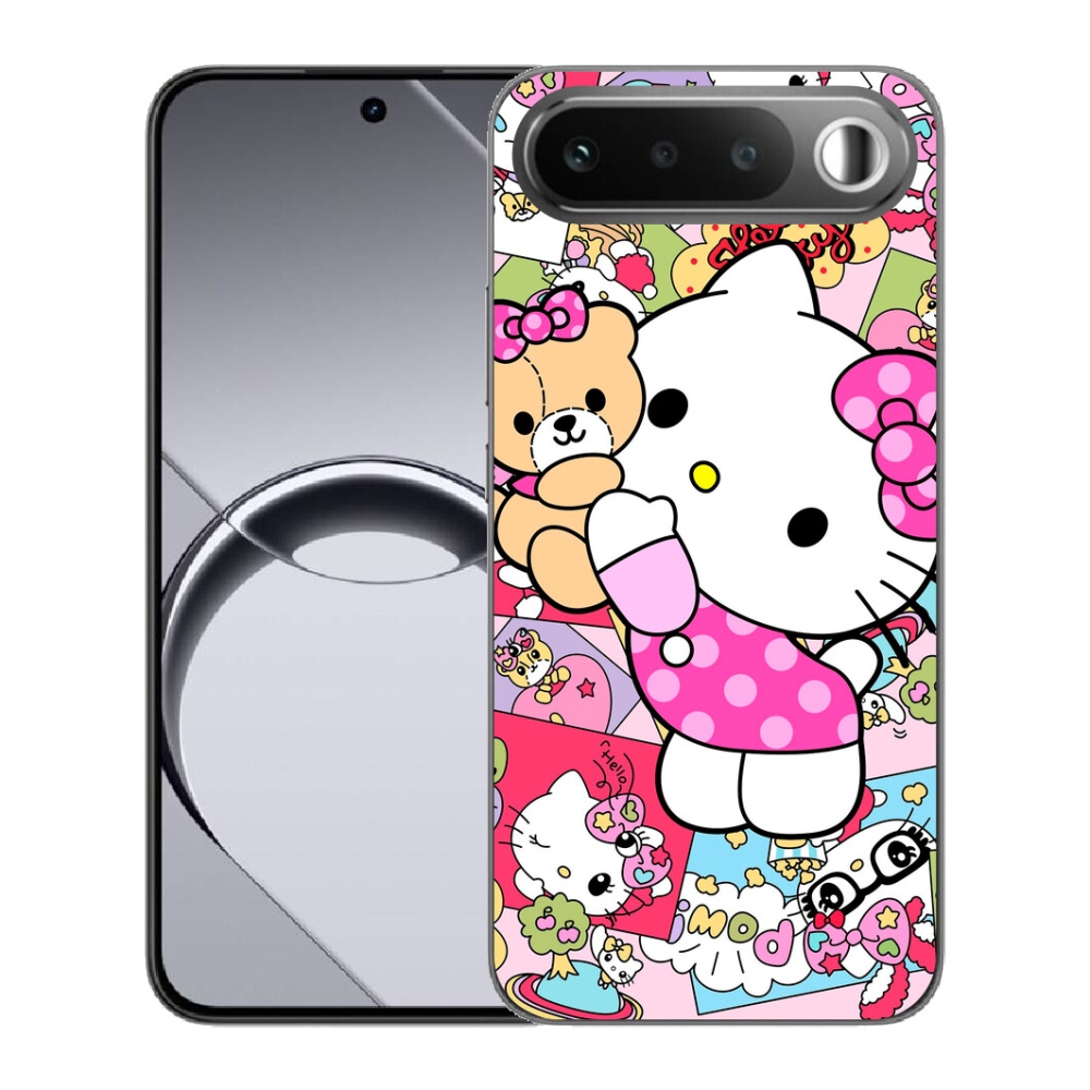 Gelový kryt mmCase na Realme 16 5G - cute kitty